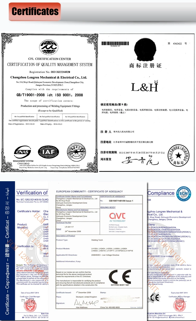 International Standard MB501d Water Cooled TIG MIG Welding Torch