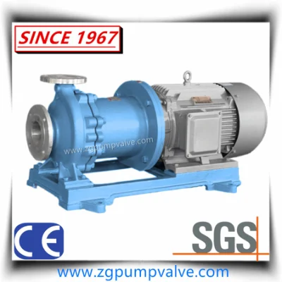 Bomba magnética de aço inoxidável, resistente à corrosão à prova de vazamento SS304, SS316, SS316L, 2205, 2507, sem vazamento anticorrosivo resistente a ácido alcalino